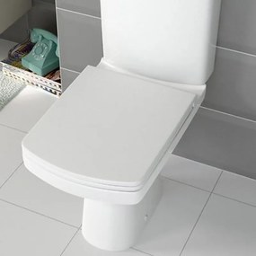 Set vas wc, Cersanit, Easy New, stativ, alimentare verticala, rimless cu rezervor si capac soft-close si easy off inclus