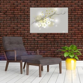 Tablou - Crenguțe înflorite (90x60 cm)