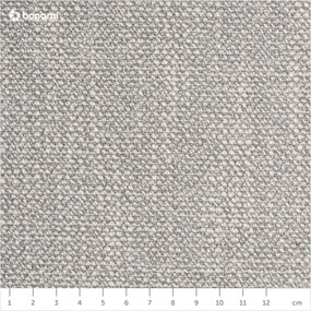 Pat matrimonial gri tapițat cu spațiu de depozitare cu somieră 180x200 cm Atesio – Meise Möbel