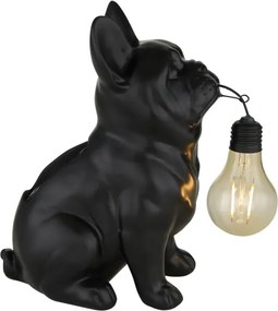 Globo 36333S - Lampă solară LED, 0,06 W/3 V, IP44, câine negru