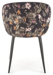 Scaun de bucaterie Nathan, negru
