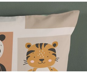 Lenjerie de pat pentru copii din microfibră pentru pat de o persoană, extinsă 140x220 cm Ranger – Good Morning