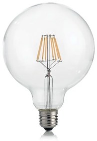 Bec LED dimabil E27 08W GLOBO D125 TRASP 3000K 188959 IDL