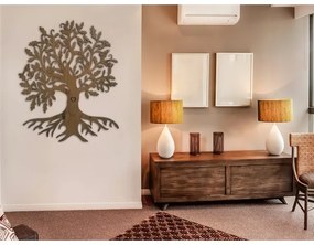 Li-Go 5729/DUB2 - Decorațiune LED de perete cu senzor, LED/10W/5V, 90x110 cm, stejar