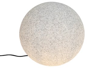 Lampa moderna de exterior gri 45 cm IP65 - Nura