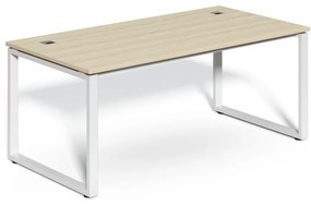 Masă SimpleOffice 180 x 90 cm, stejar deschis / alb