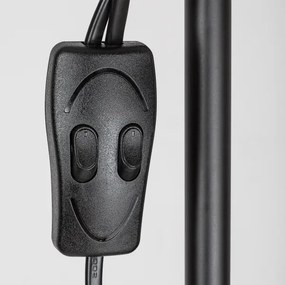 Brilagi - Lampadar ARIANA 1xE27/100W/230V + 1xE14/25W negru