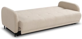Canapea extensibilă Linda - bej țesătură boucle Lambi 8