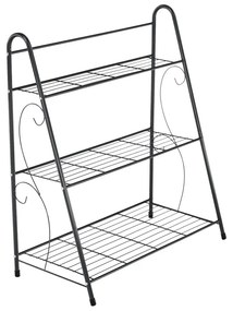 Raft metalic Veruma,  gri închis