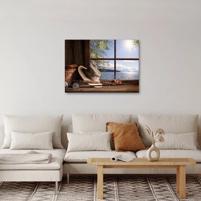 Tablou - Echipament de pescuit (70x50 cm)