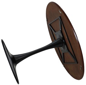 Masă de sufragerie rotundă modernă, Maro | Aosom Romania