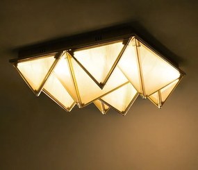 Plafoniera tridimensionala origami pliat complex PYRAMIDS