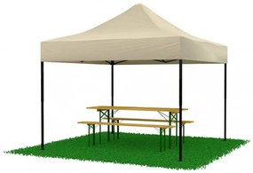 Cort tip foarfecă 3x3 bej simple SQ