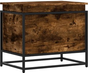 vidaXL Cutie depozitare stejar sonoma 60x40x51,5 cm lemn prelucrat