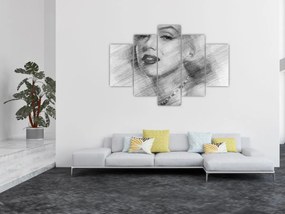 Tablou - Portretul lui Marilyn Monroe (150x105 cm)