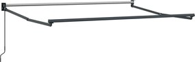 vidaXL Cadru pentru cort retractabil manual Antracit 3 x 2 m Aluminiu