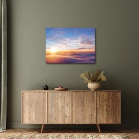 Tablou - Apus de soare deasupra norilor (70x50 cm)