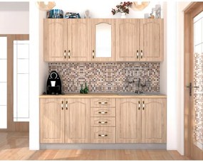 Bucatarie Zebra Front MDF Sonoma