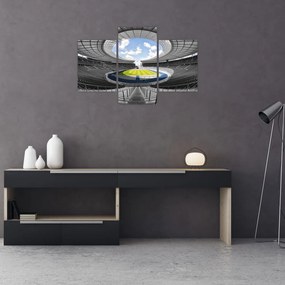 Tablou - stadionul de fodbal (90x60 cm)