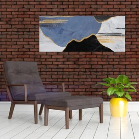 Tablou - Forme texturate (120x50 cm)