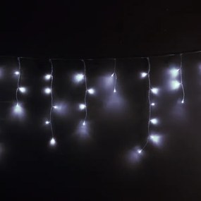 Brilagi - Ghirlandă LED de exterior, 200 LED, 8 funcții, 13 m, IP44, alb rece