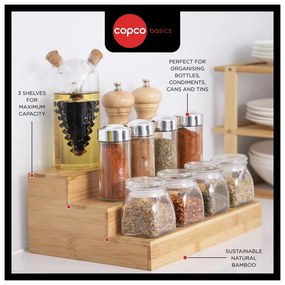 Organizator din bambus pentru condimente Copco - Kitchen Craft