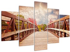 Tablou - pod din lemn (150x105 cm)