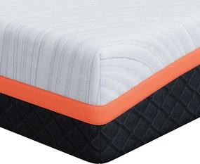 vidaXL Saltea Alb și gri 140 x 200 cm Material Jacquard