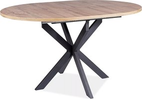 OFERTA Masa extensibila de dining GASTON 100(135)X100 cm, decor stejar artisan calitate a II-a