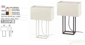 Veioza, lampa de masa H-58,5cm Vesper 29985
