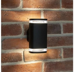 Aplică de exterior Kanlux 38886 ZEVI 2xGU10/10W/230V IP54 negru
