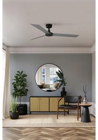 Ventilator de tavan FARO 34286 CRUISER L negru d. 132 cm + telecomandă