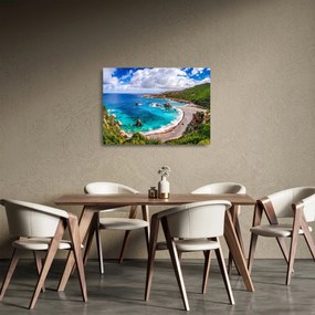 Tablou pe sticlă - Sardinia (70x50 cm)