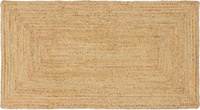 vidaXL Covor de zonă Bej 80 x 200 cm Iută