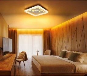 Globo 48476-40 - Plafonieră LED LORAINE LED/40W/230V 48,8x48,8 cm aurie