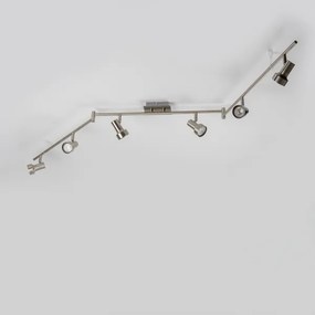 Spot LED 6xGU10/4,7W/230V crom mat