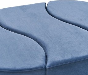 Taburet Alya Puf Blue