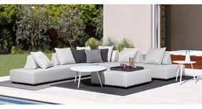 Măsuță de grădină rotundă din aluminiu ø 50 cm Ridley – Bizzotto