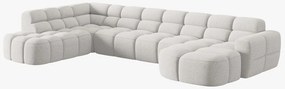 Coltar Lisa U stofa L387 cm