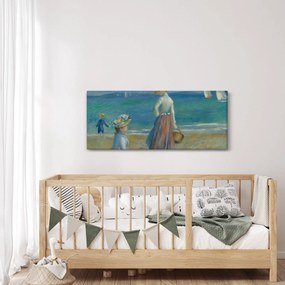 Tablou - Auguste Renoir, Figures on the Beach, reproducere (120x50 cm)