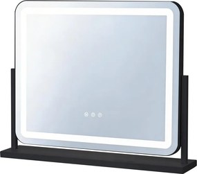 Brilagi - Oglindă pentru machiaj LED reglabilă ARIZONA LED/25W/230V 55x44 cm neagră