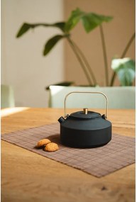 Ceainic negru cu filtru din fontă 1 l Shangdong – Bredemeijer