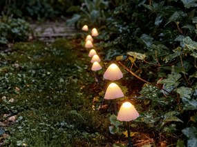 Lampi LED de gradina MUSHROOMS 20 buc, 380 cm