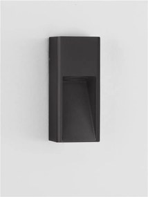 Spot aplicat perete exterior IP65 MAZU negru