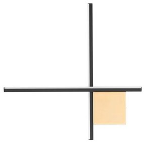 Aplica de perete cu lumina ambientala LED Cross 50cm