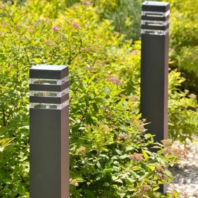 Lampă exterior TEKSAS 1xE27/12W/230V IP44, 74 cm, antracit