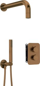 Box Set de duș cu montare îngropată, cu BOX cu termostat BXYZCEBT