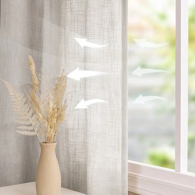 Draperie crem 140x270 cm Valeta – Restilo