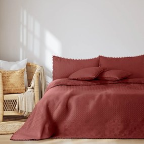 Cuvertură roșie 200x220 cm Meadore – AmeliaHome