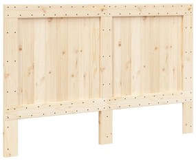 358393 vidaXL Tăblie de pat, 160x104 cm, lemn masiv de pin